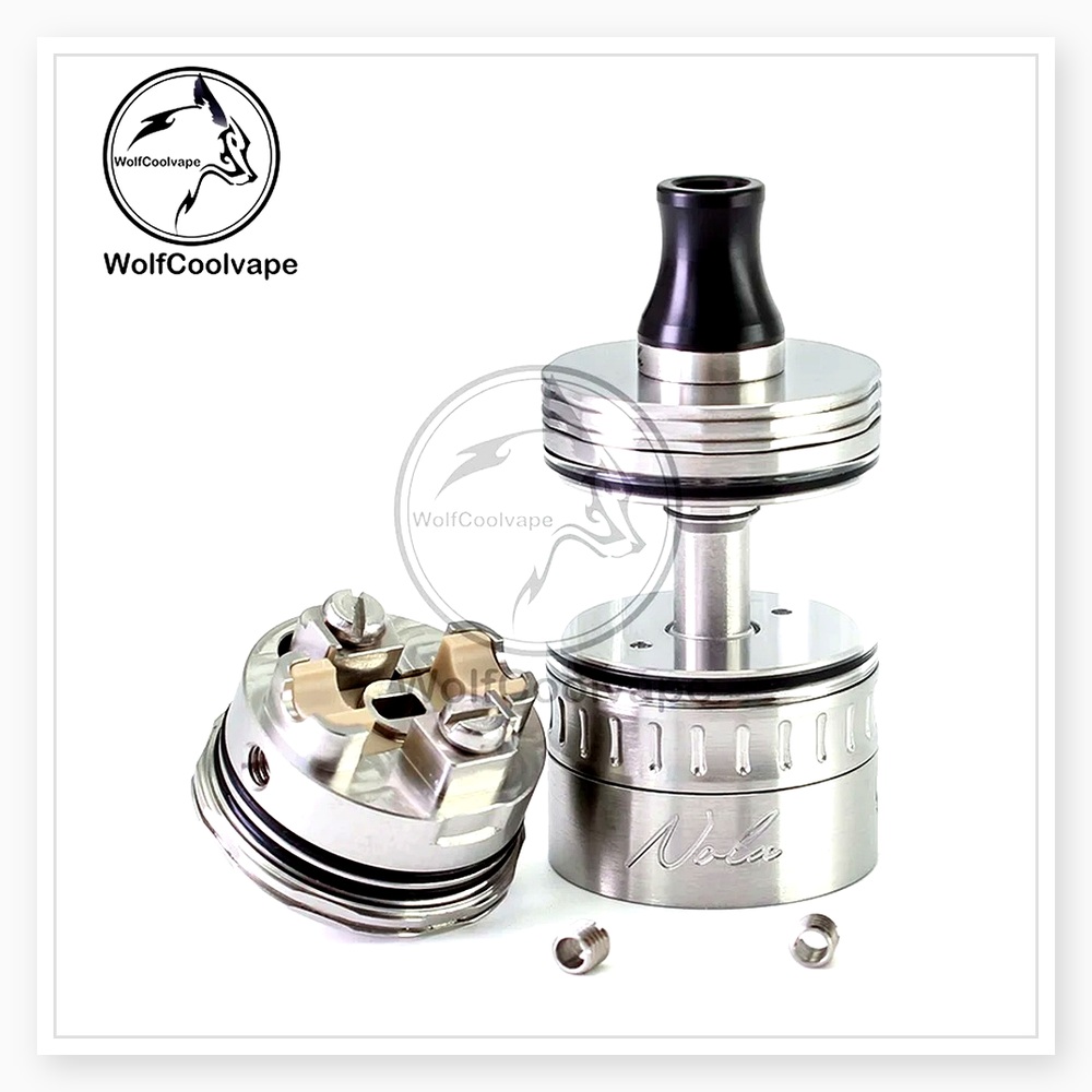 Vaping Air - Wolfcool Vape NOLA RTA 22mm Plata,