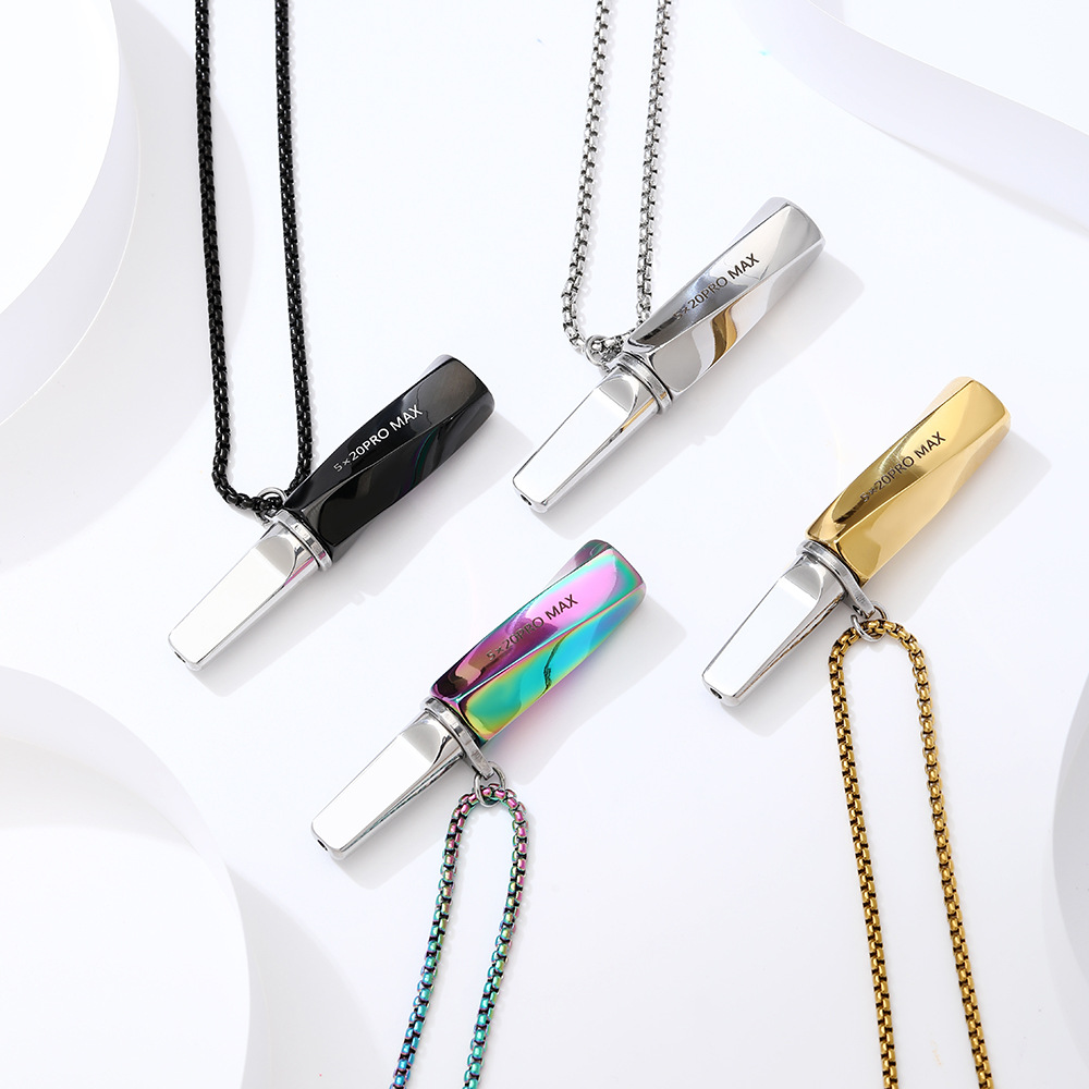 Collar Inhalador de Acero Inox - Vaping Air reseña y precio