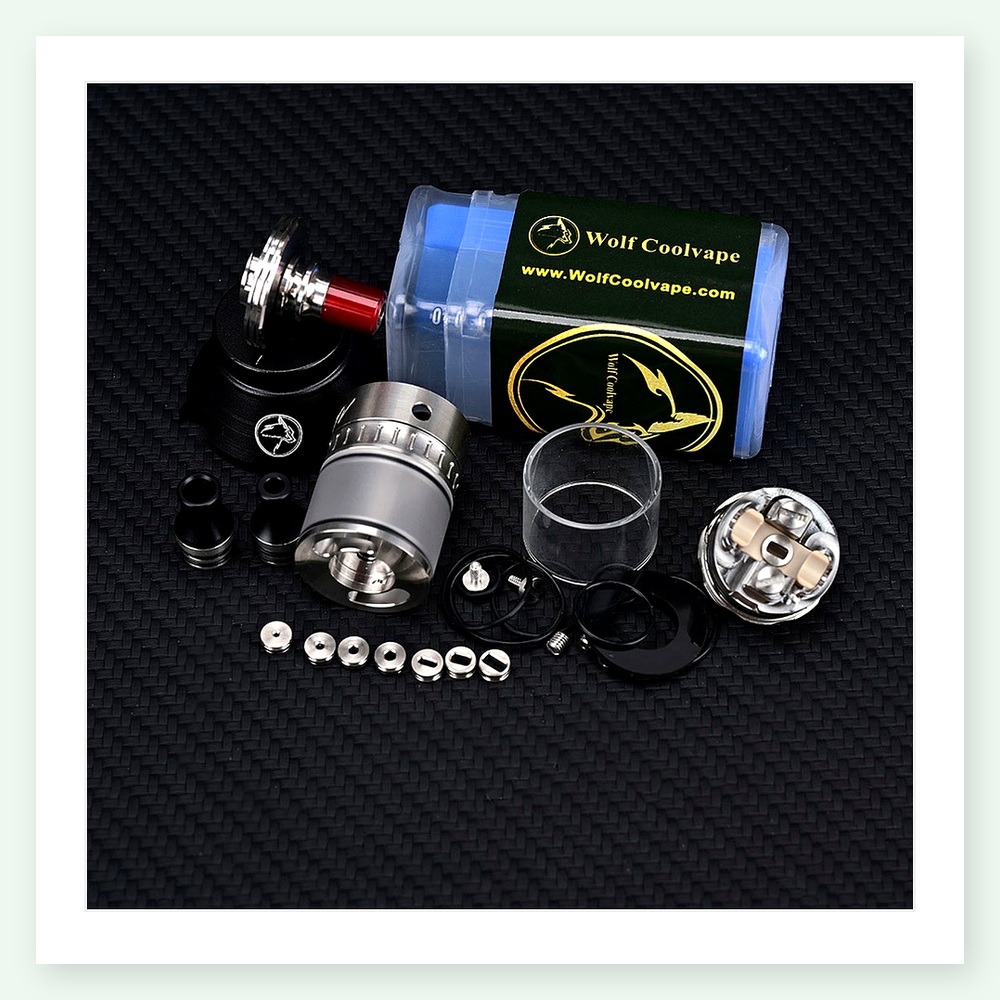 Atomizador Reconfigurable Wolf - Vaping Air reseña y precio